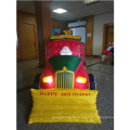 Project Swirling Lighting Gonflable Santa Truck